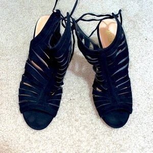 Size 8 strappy heels